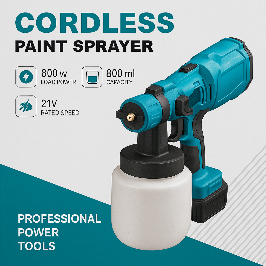 PISTOLA DE PINTURA CORDLESS