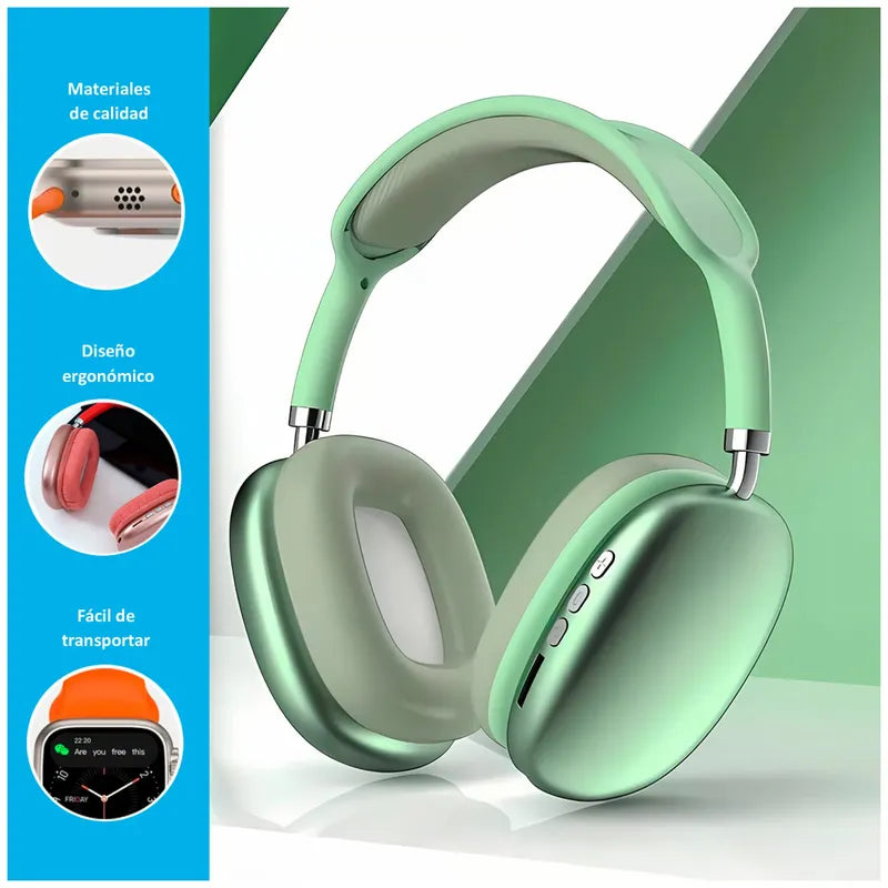 Audífono p9 verde